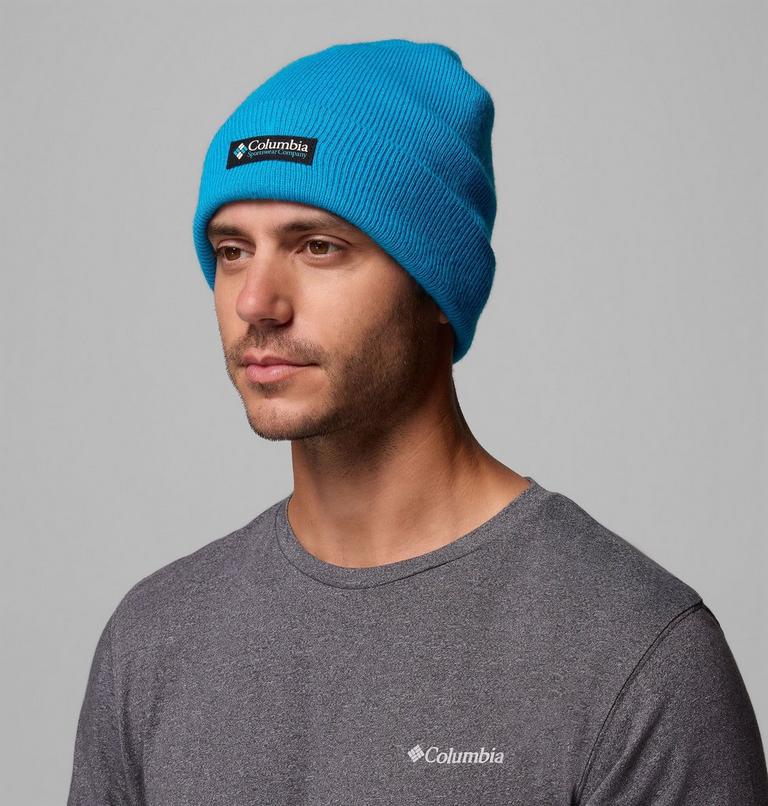 Unisex City Trek Heavyweight Beanie, Color: Compass Blue, Icons, image 2