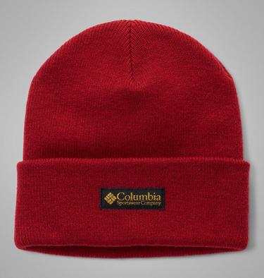 City Trek Heavyweight Beanie, Color: Red Dahlia, Heritage, image 5
