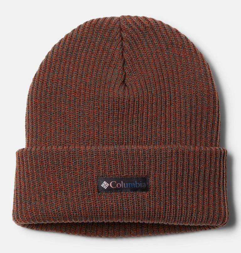 Whirlibird Cuffed Beanie | 013 | O/S, Color: Shark, Warp Red Marled, image 1