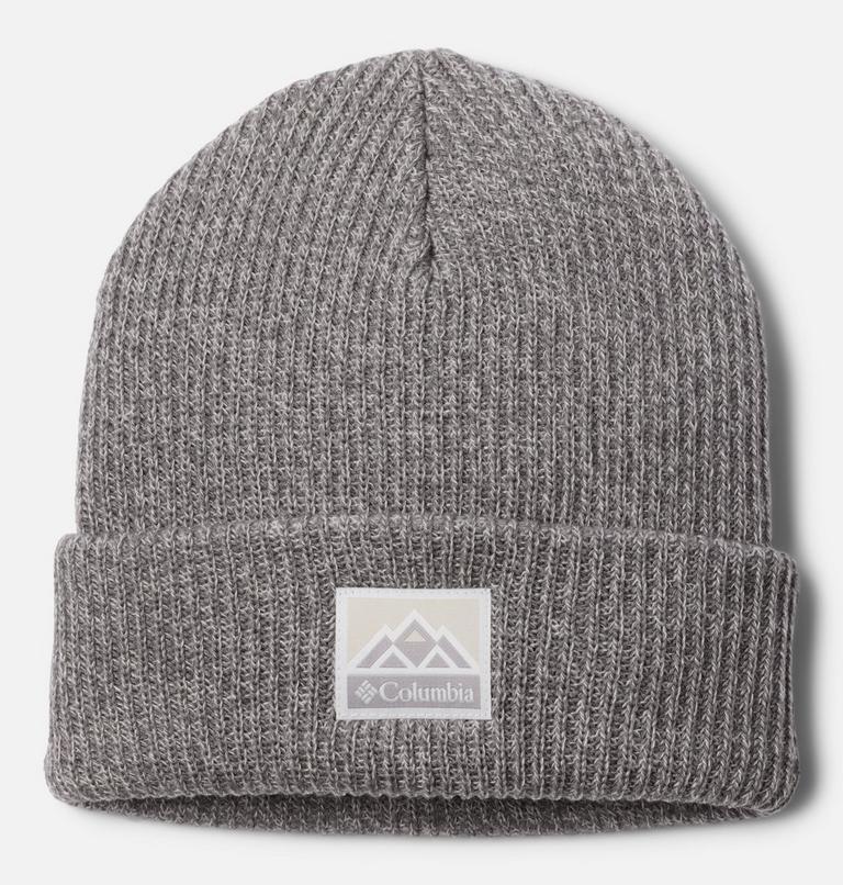 Unisex Whirlibird Cuffed Beanie, Color: City Grey, Chalk Marled, Mountains, image 1