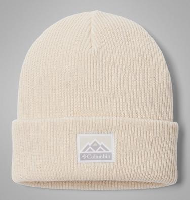 Unisex Whirlibird Cuffed Beanie, Color: Chalk, Mountains, image 10