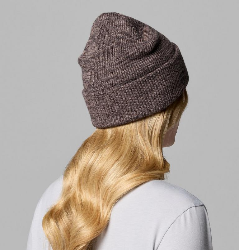 Unisex Whirlibird Cuffed Beanie, Color: Iron, Black Marled, image 5