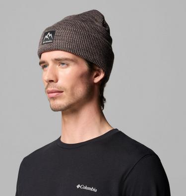 Unisex Whirlibird Cuffed Beanie, Color: Iron, Black Marled, image 10