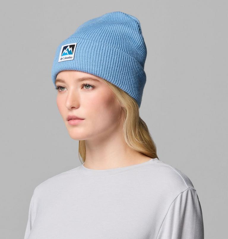 Whirlibird Cuffed Beanie, Color: Rainy Day, image 4