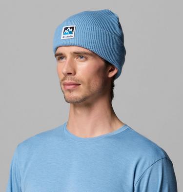 Unisex Whirlibird Cuffed Beanie, Color: Rainy Day, image 4