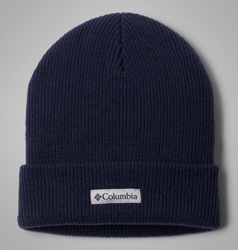 Whirlibird Cuffed Beanie, Color: Collegiate Navy, Logo, image 1