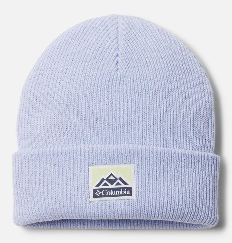 Unisex Whirlibird Cuffed Beanie, Color: Snowdrift, Mountains, image 1