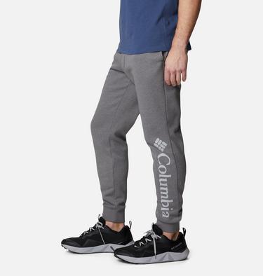 Men's CSC Logo Fleece Jogger II, Color: City Grey Heather, Columbia Grey, image 3