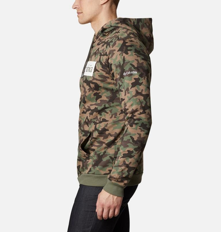 M Columbia Logo Printed Hoodie, Color: Cypress Camo, image 3