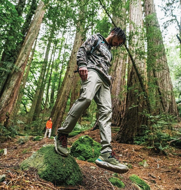 M Columbia Logo Printed Hoodie, Color: Cypress Camo, image 6