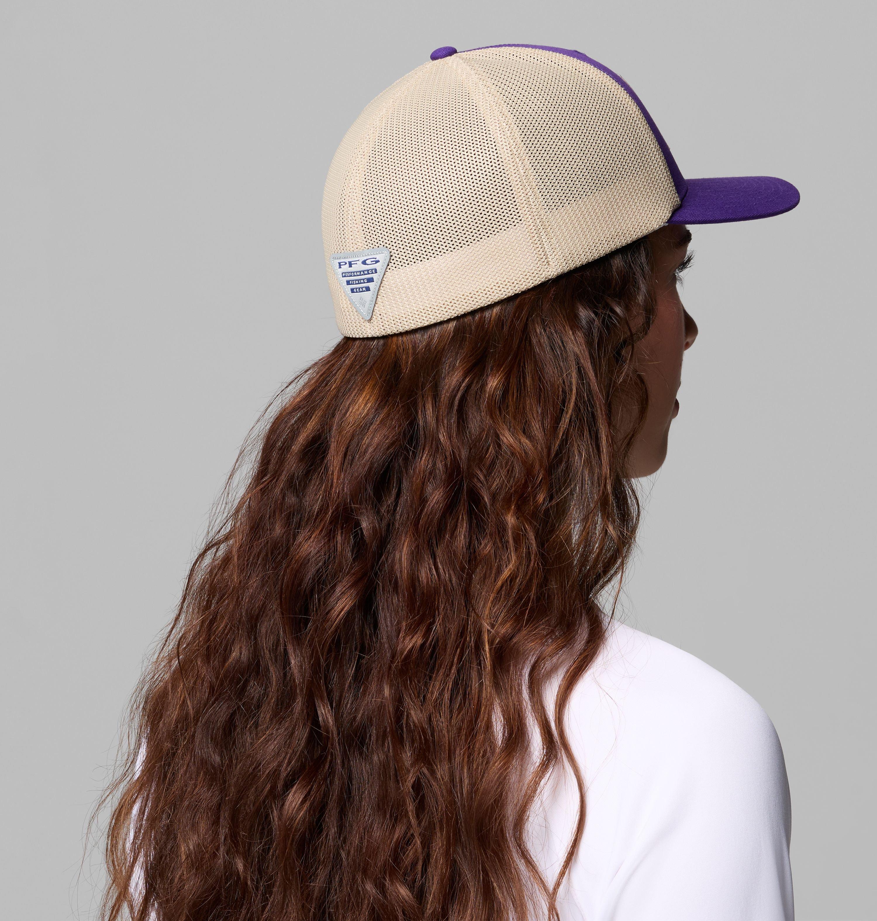 Collegiate PFG Mesh Fish Flag Ball Cap | 518 | L/XL 6