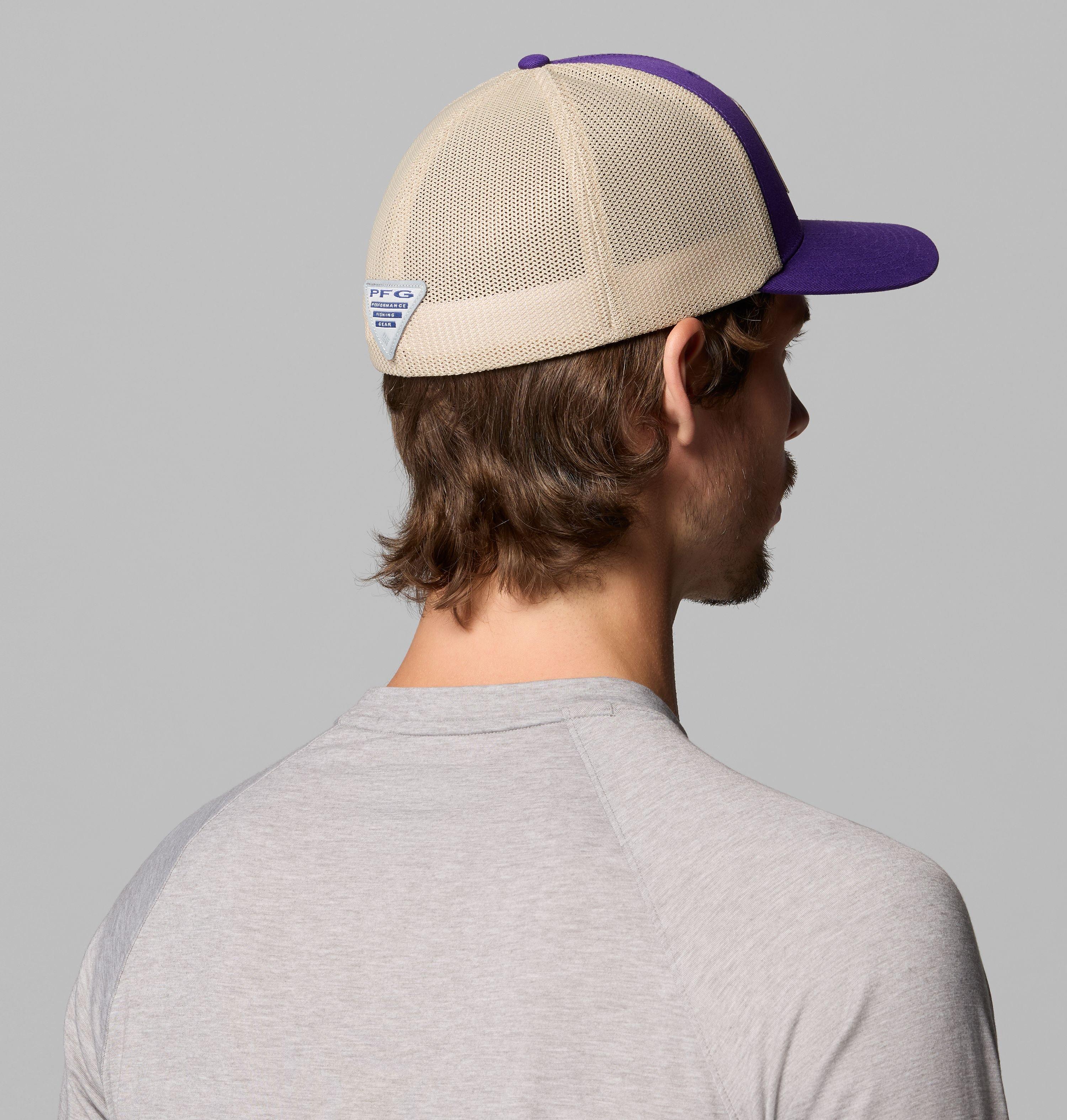 Collegiate PFG Mesh Fish Flag Ball Cap | 518 | L/XL 4