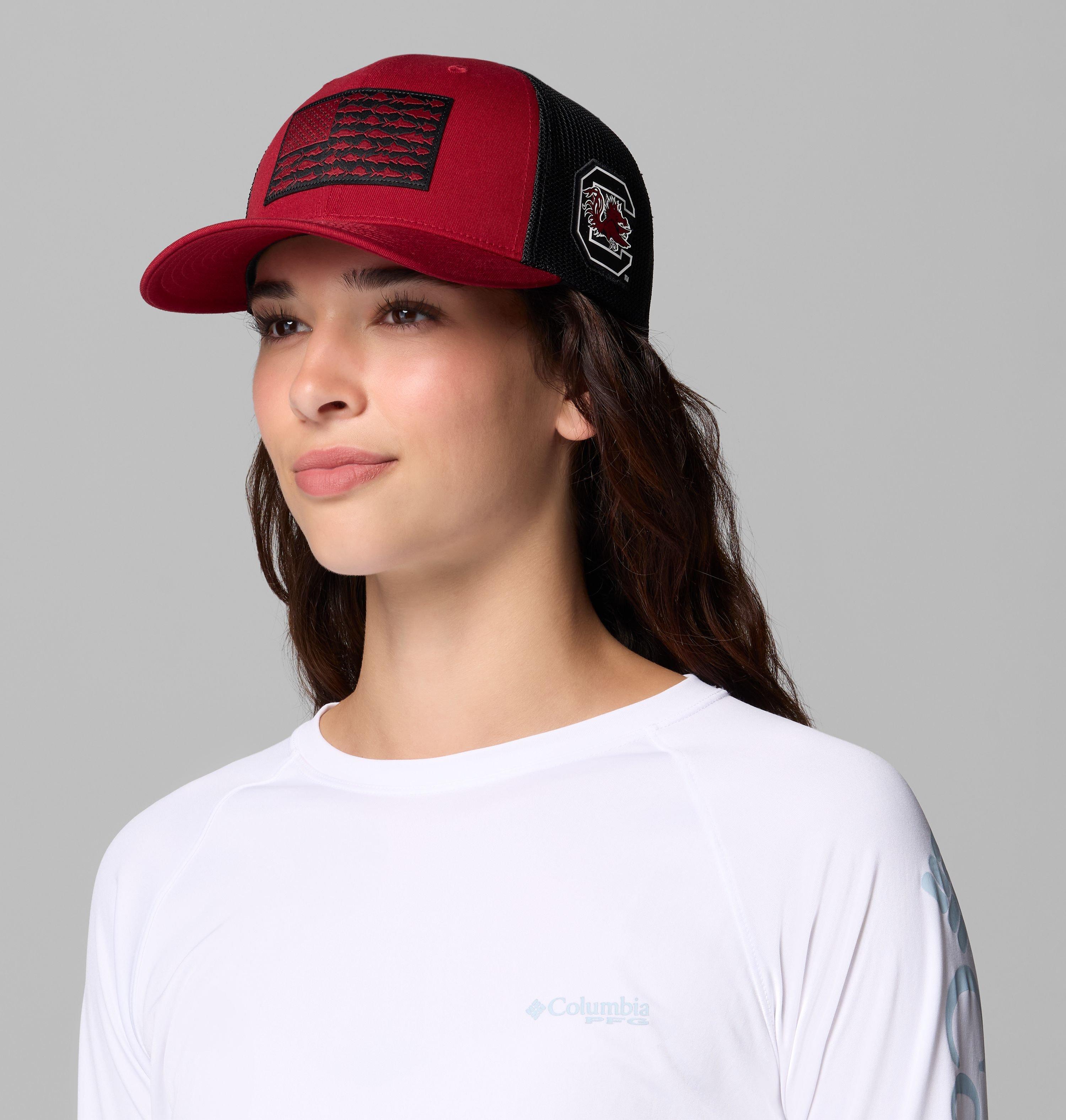 Collegiate PFG Mesh Fish Flag Ball Cap | 653 | S/M 5