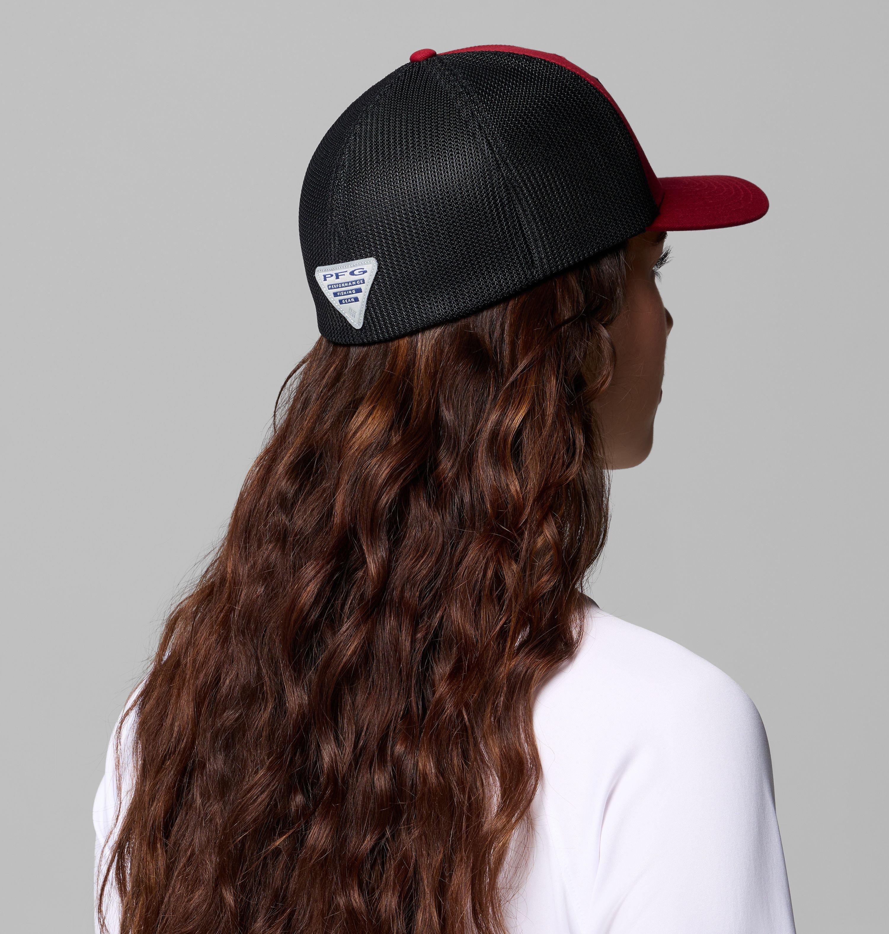 Collegiate PFG Mesh Fish Flag Ball Cap | 653 | S/M 6