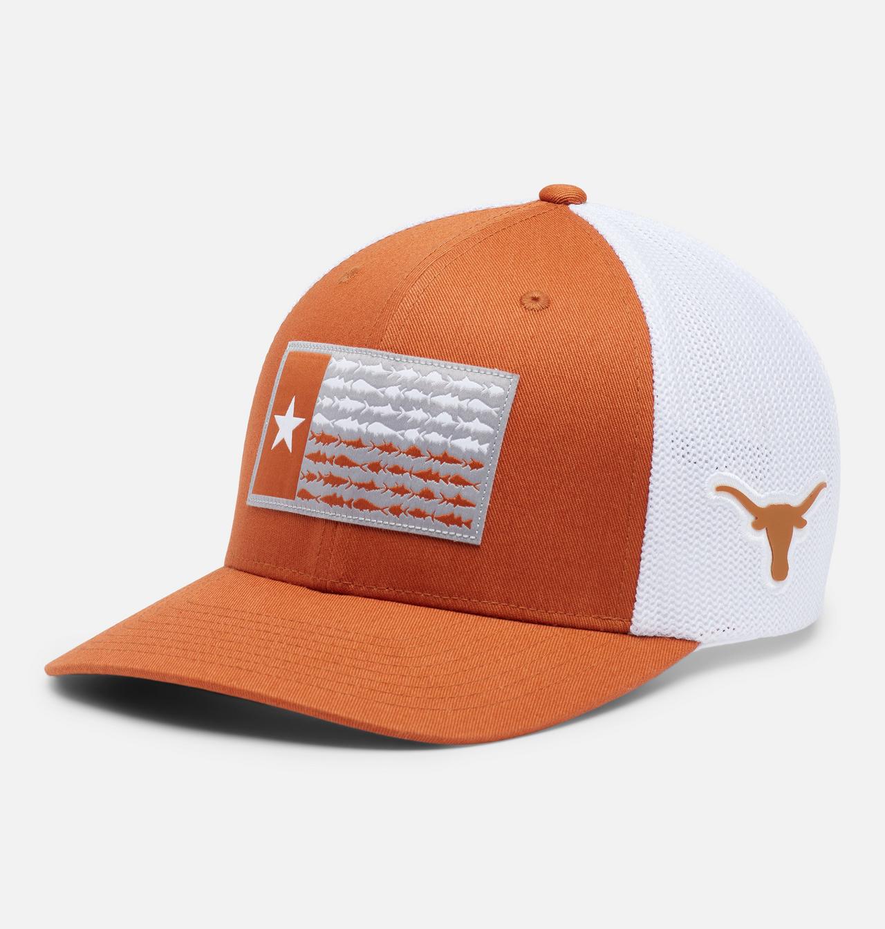 Collegiate PFG Mesh™ Fish Flag Ball Cap | 825 | L/XL 1