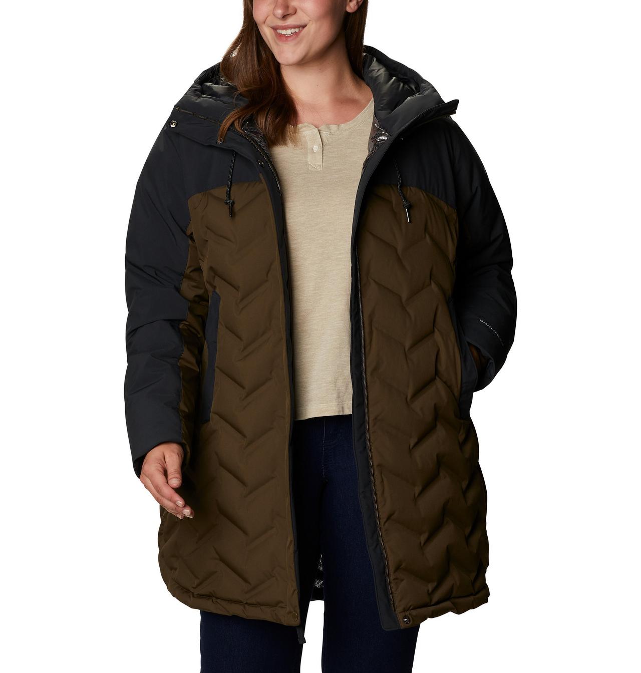 Women's Mountain Croo™ Long Down Jacket - Plus Size 1