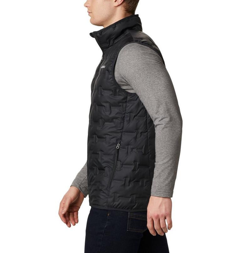 Men's Delta Ridge Down Vest, Color: Black, image 3