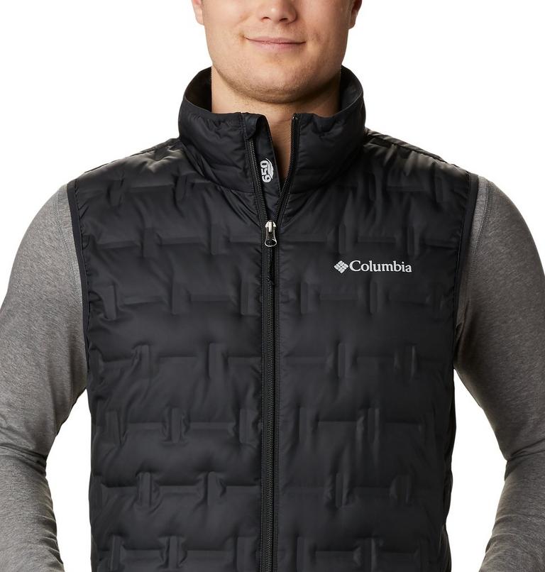 Men's Delta Ridge Down Vest, Color: Black, image 4