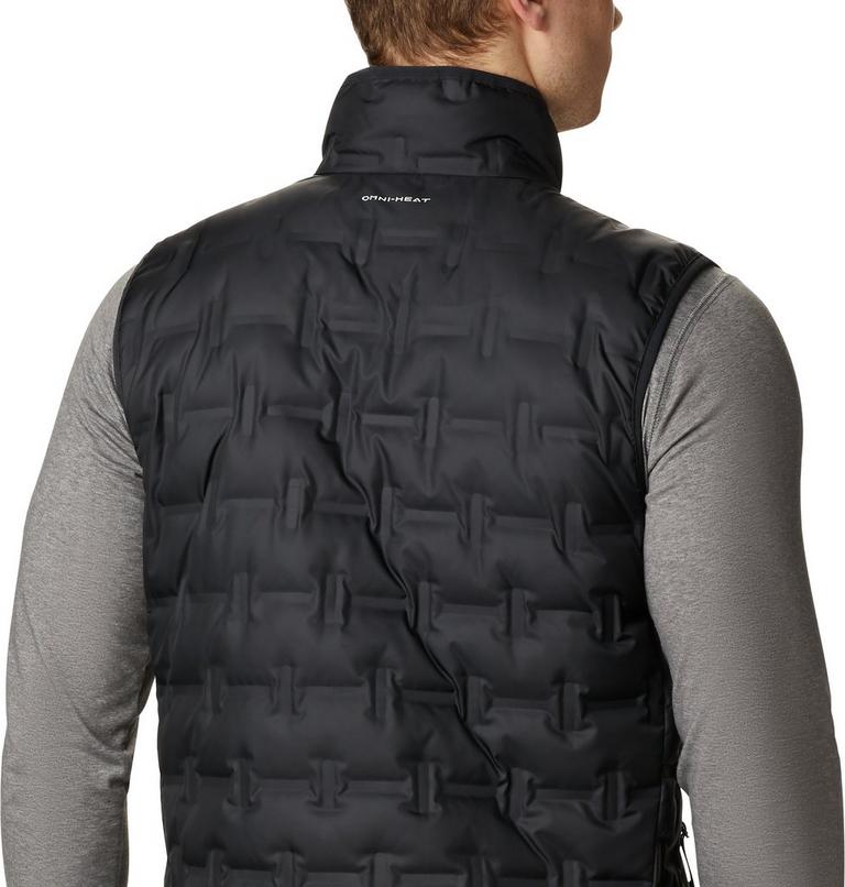 Men's Delta Ridge Down Vest, Color: Black, image 5