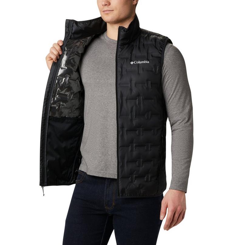 Men's Delta Ridge Down Vest, Color: Black, image 6