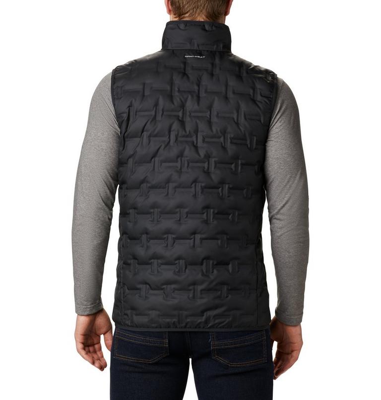 Men's Delta Ridge Down Vest, Color: Black, image 2