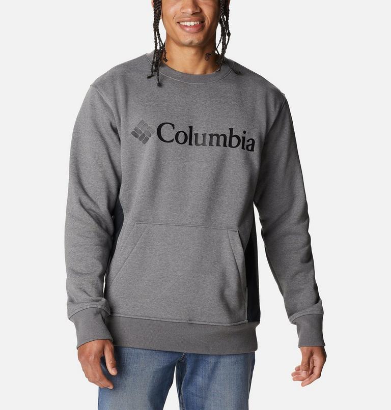 Minam River Crew, Color: City Grey Heather, Black, image 1