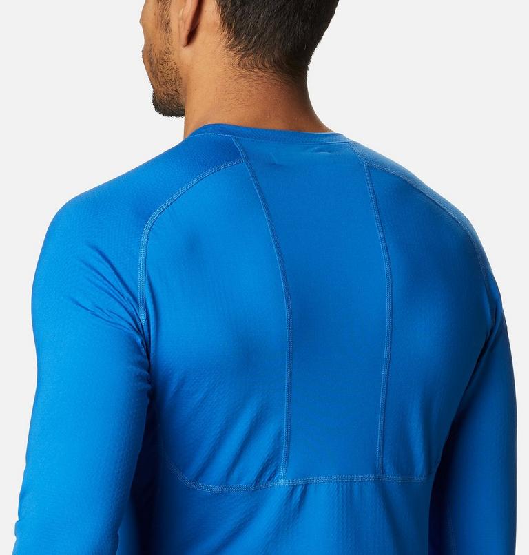 Men's Omni-Heat 3D Knit Crew Baselayer, Color: Bright Indigo, image 6