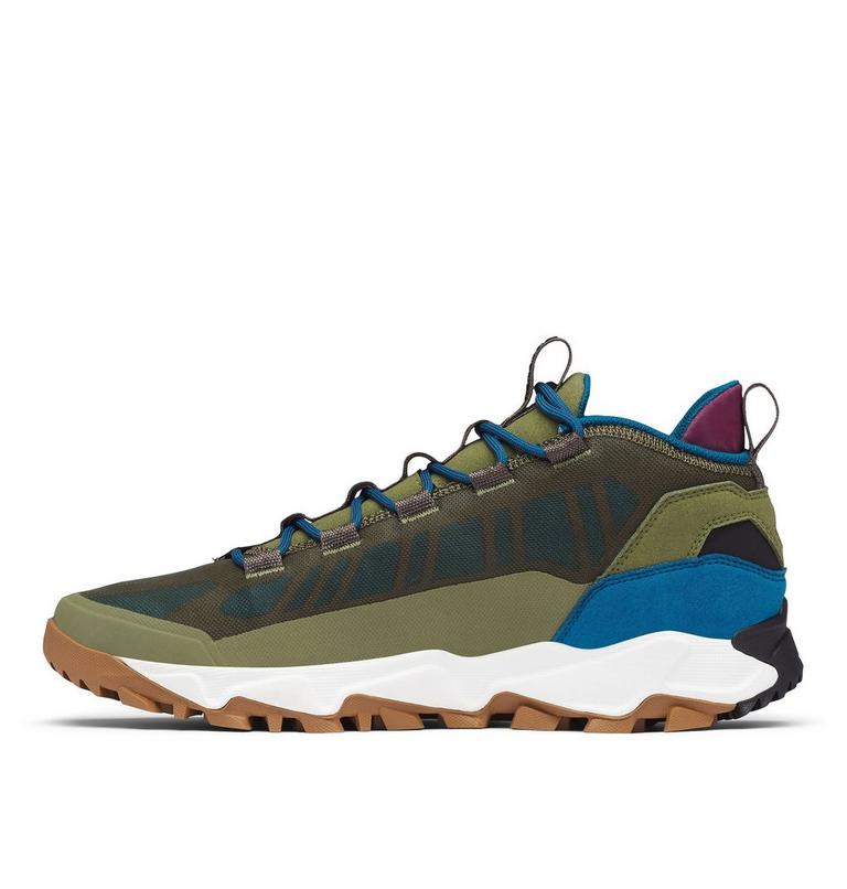 Men's Flow Borough Low Shoe, Color: Hiker Green, Lagoon, image 5