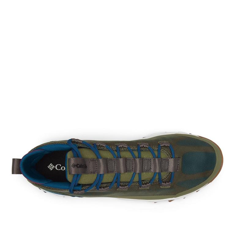 Men's Flow Borough Low Shoe, Color: Hiker Green, Lagoon, image 3