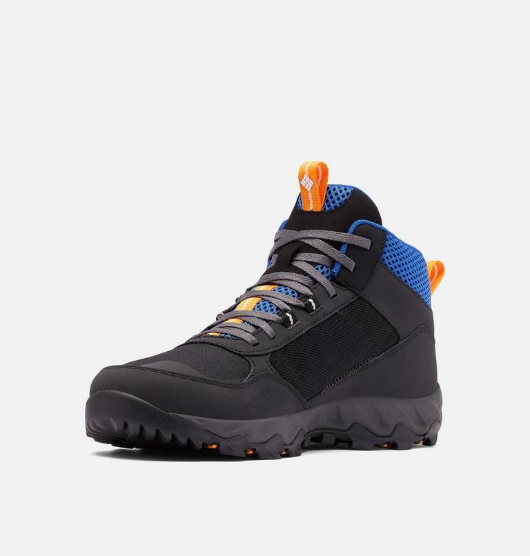 Men&rsquo;s Flow Centre Sneaker, Color: Black, Flame Orange, image 6
