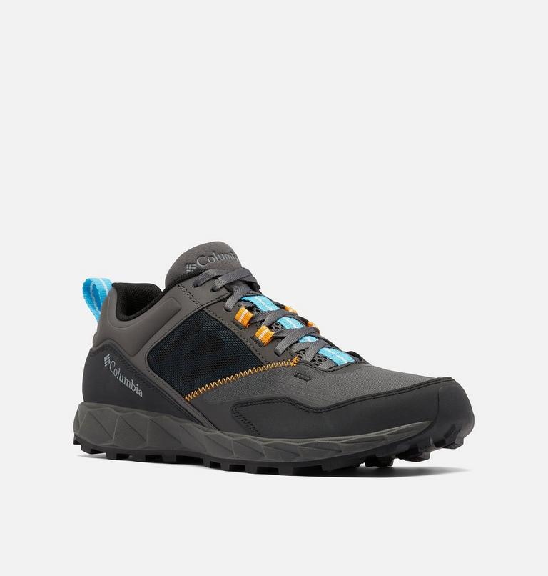 Zapatilla de deporte Flow District para hombre, Color: Dark Grey, Cyan Blue, image 2