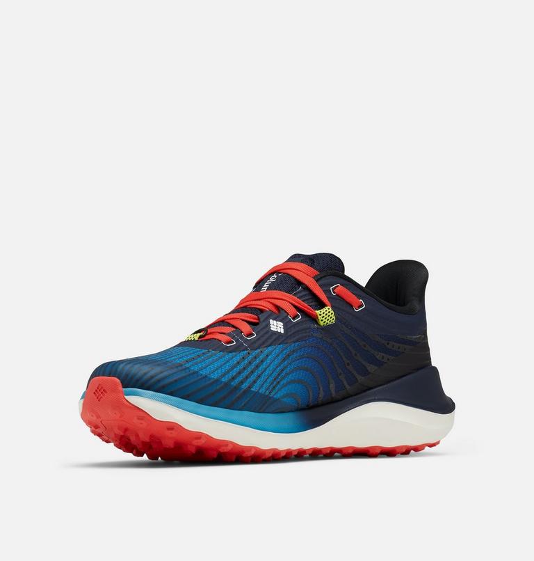 Men&rsquo;s Escape Ascent Trail Running Shoe, Color: Deep Marine, Bold Orange, image 6