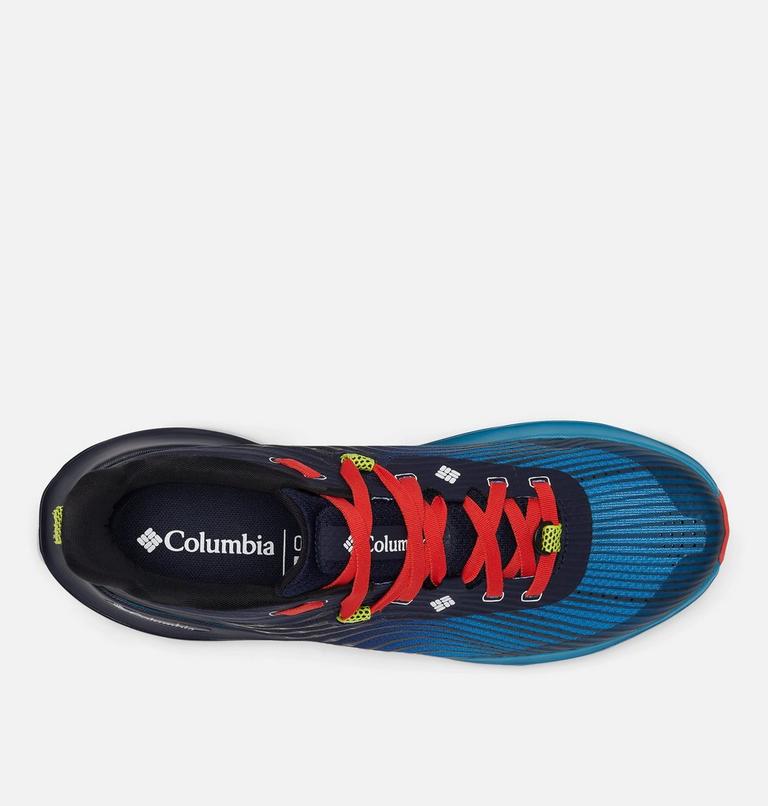 Men&rsquo;s Escape Ascent Trail Running Shoe, Color: Deep Marine, Bold Orange, image 3