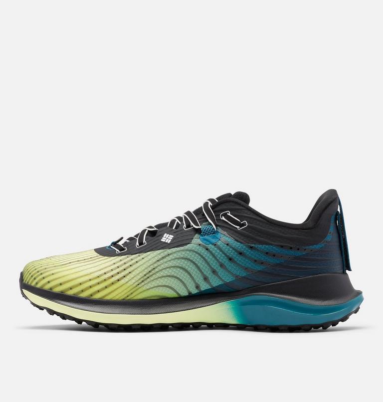 Men’s Escape Ascent Trail Running Shoe, Color: Neon Light, Aegean Blue, image 5