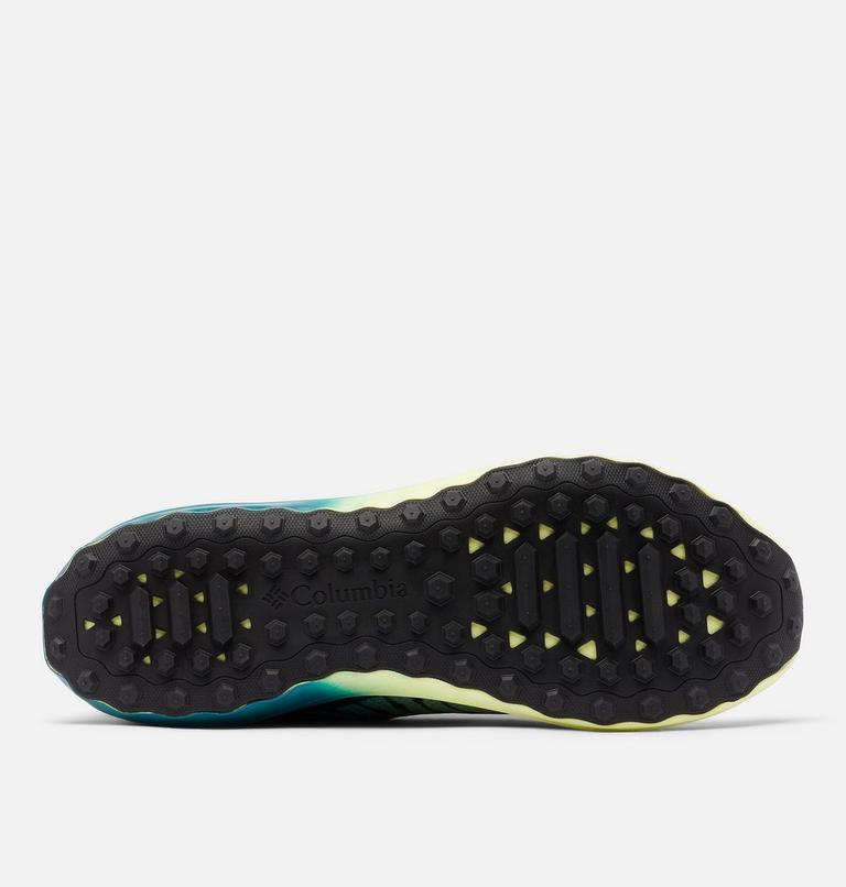 Men’s Escape Ascent Trail Running Shoe, Color: Neon Light, Aegean Blue, image 4
