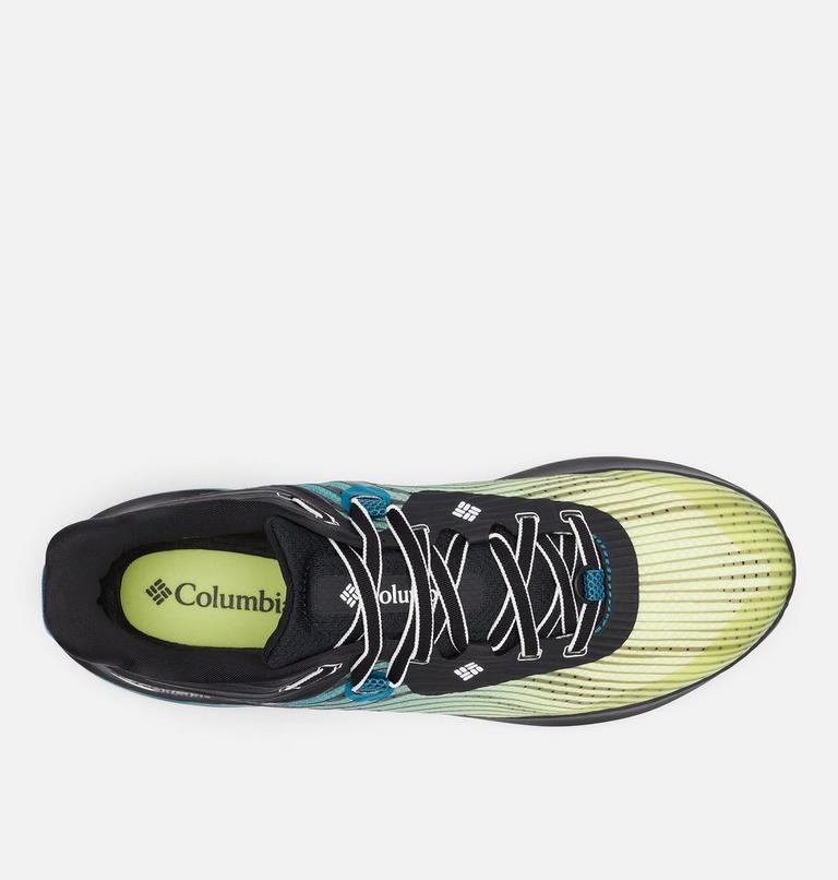 Men’s Escape Ascent Trail Running Shoe, Color: Neon Light, Aegean Blue, image 3