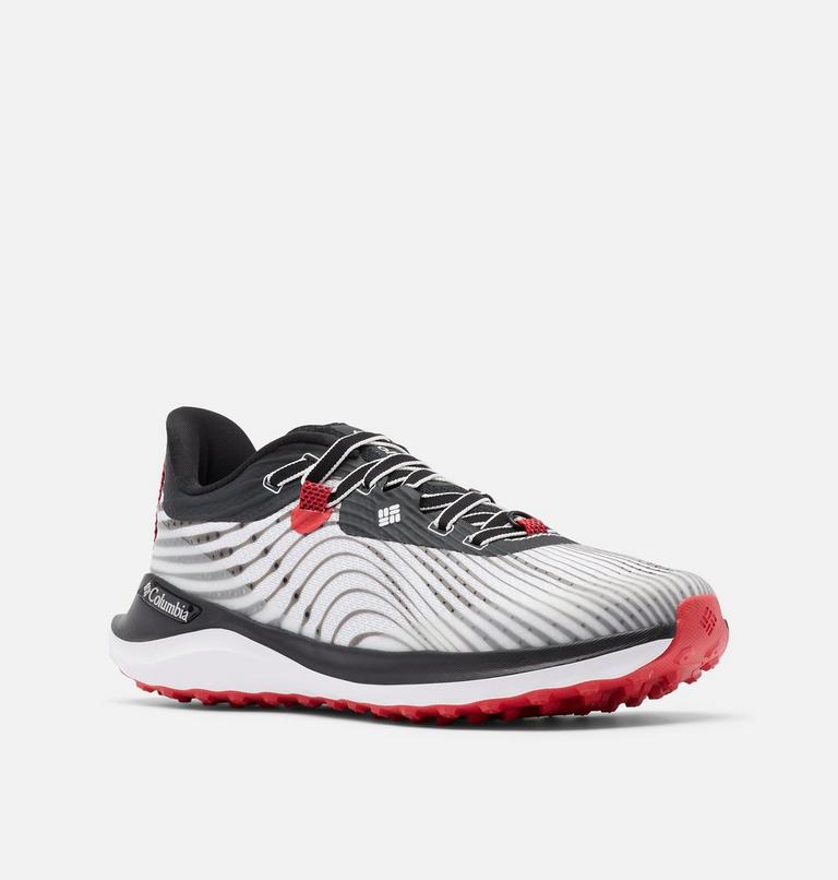 Women’s Escape Ascent Trail Running Shoe, Color: White, Black, image 2