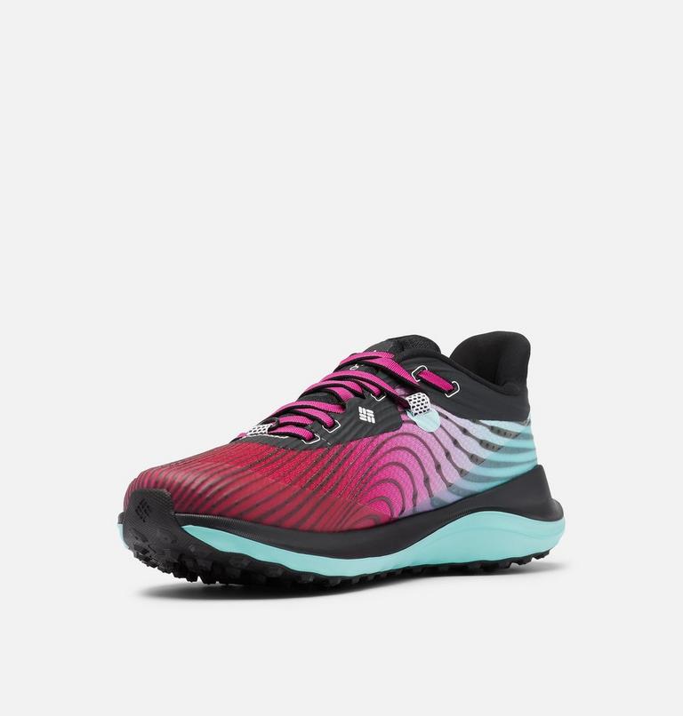 Women’s Escape Ascent Trail Running Shoe, Color: Haute Pink, Black, image 6
