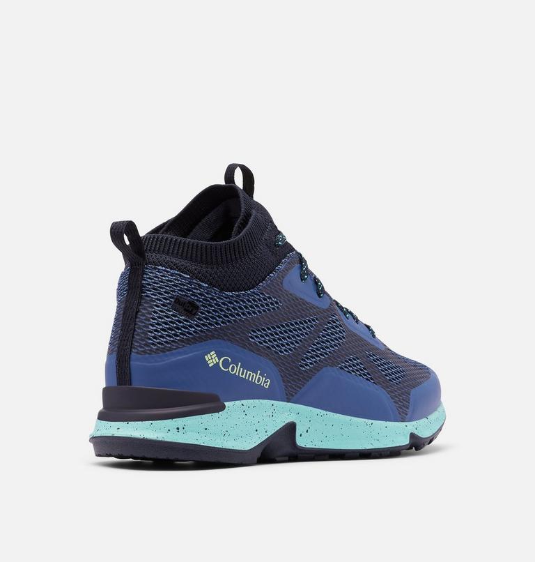 Women's Vitesse Mid OutDry Shoe, Color: Night Tide, Lime Glow, image 9