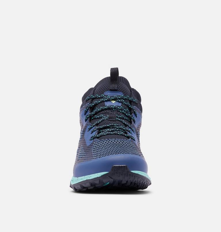 Women's Vitesse Mid OutDry Shoe, Color: Night Tide, Lime Glow, image 7