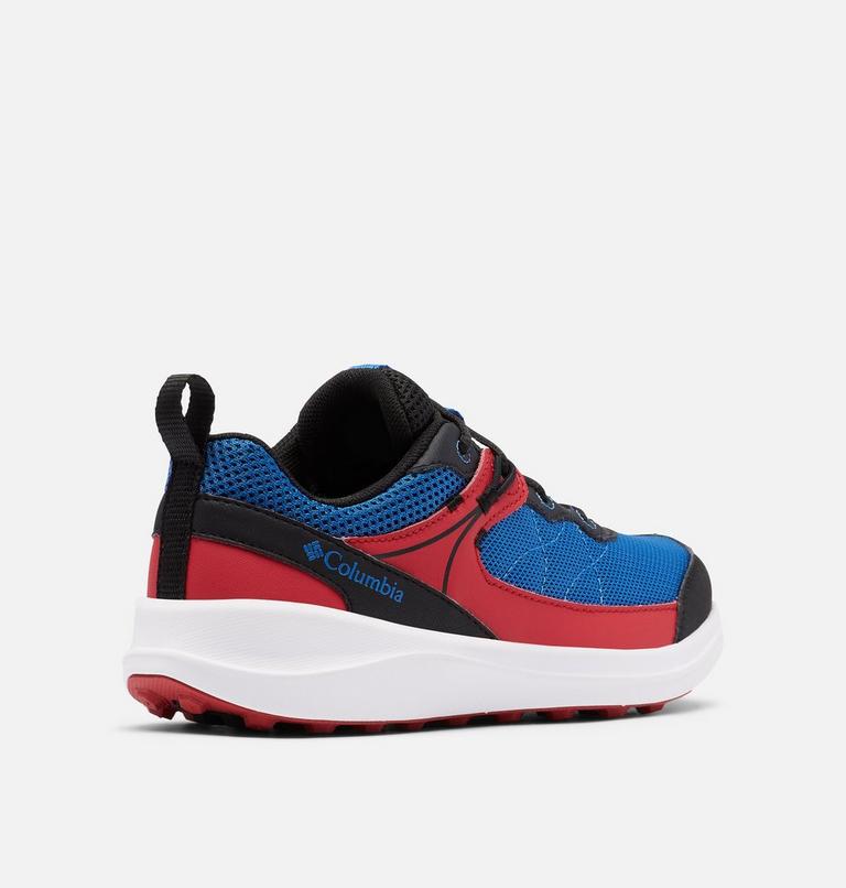 Youth Trailstorm Walking Shoe, Color: Black, Bright Indigo, image 9