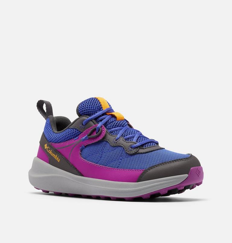 Youth Trailstorm Walking Shoe, Color: Light Grape, Bright Plum, image 2