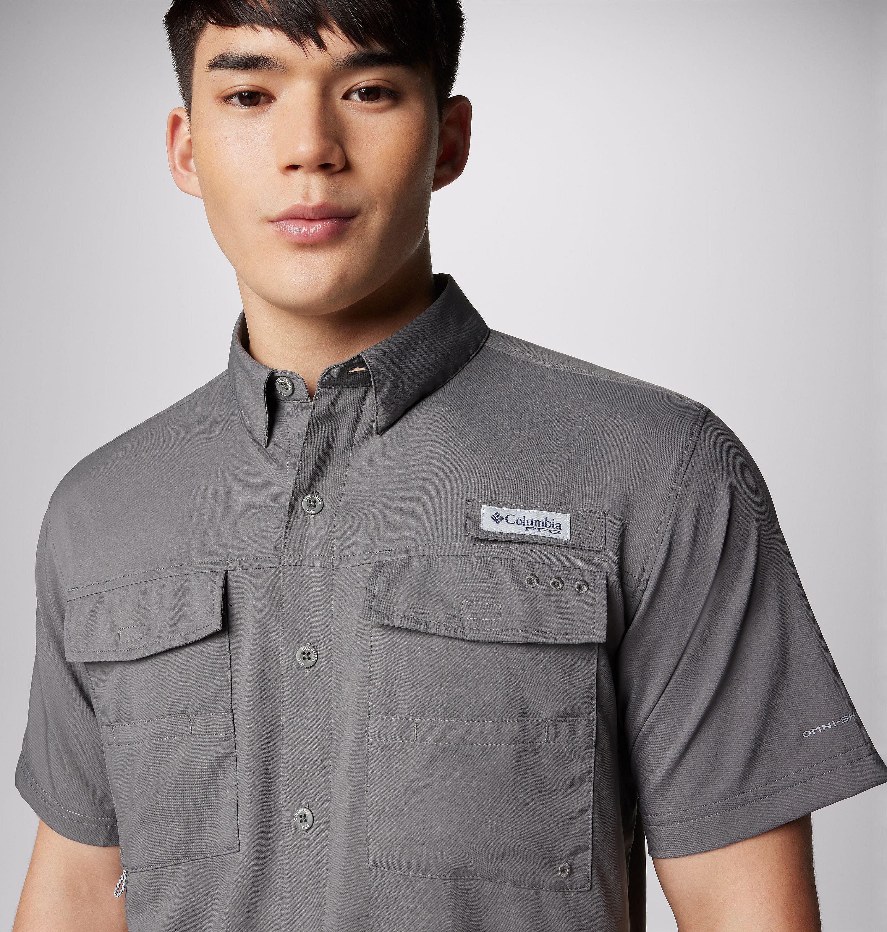 Men's PFG Blood and Guts IV Woven Short Sleeve Shirt 6