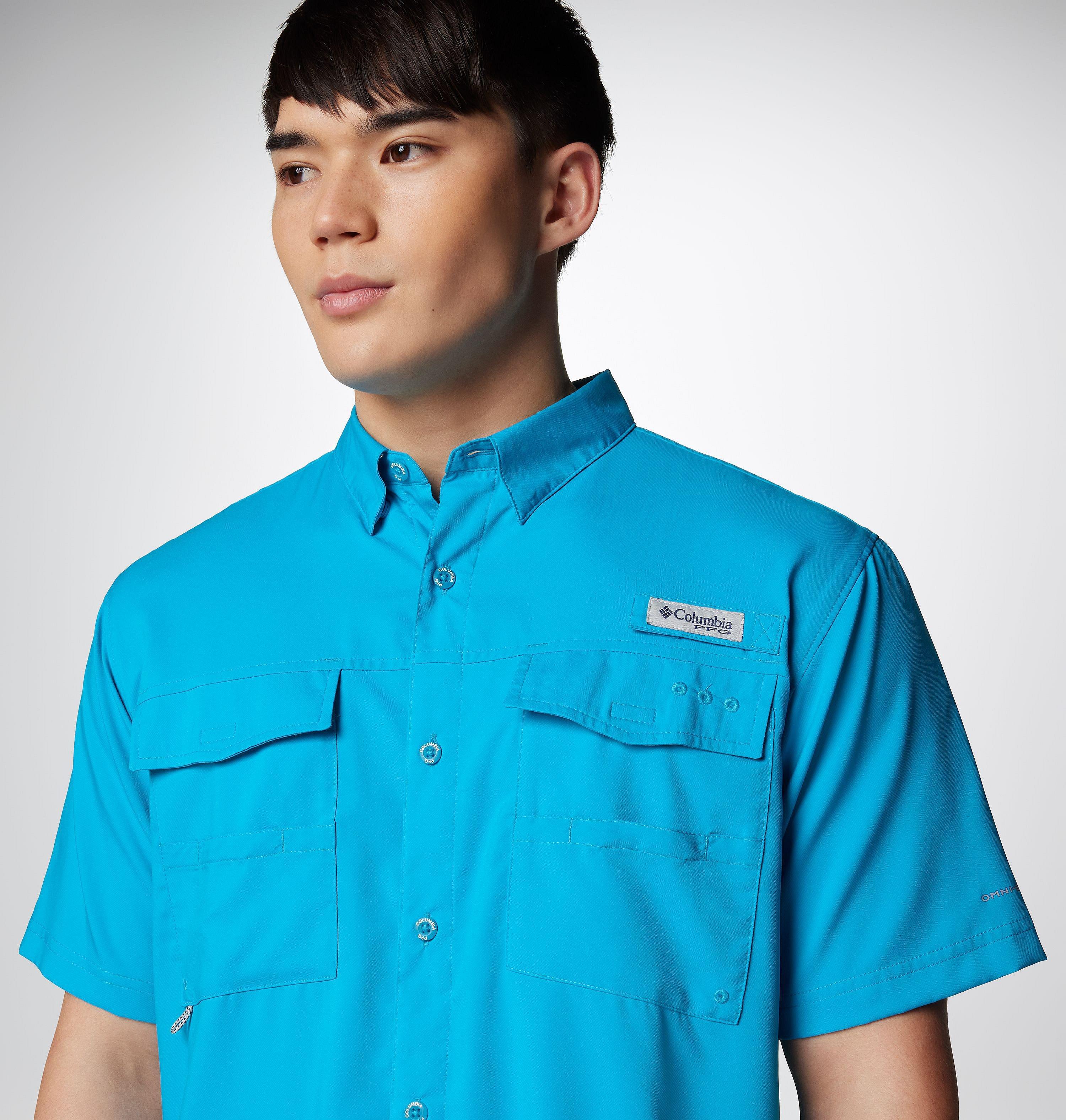 Men's PFG Blood and Guts IV Woven Short Sleeve Shirt 5