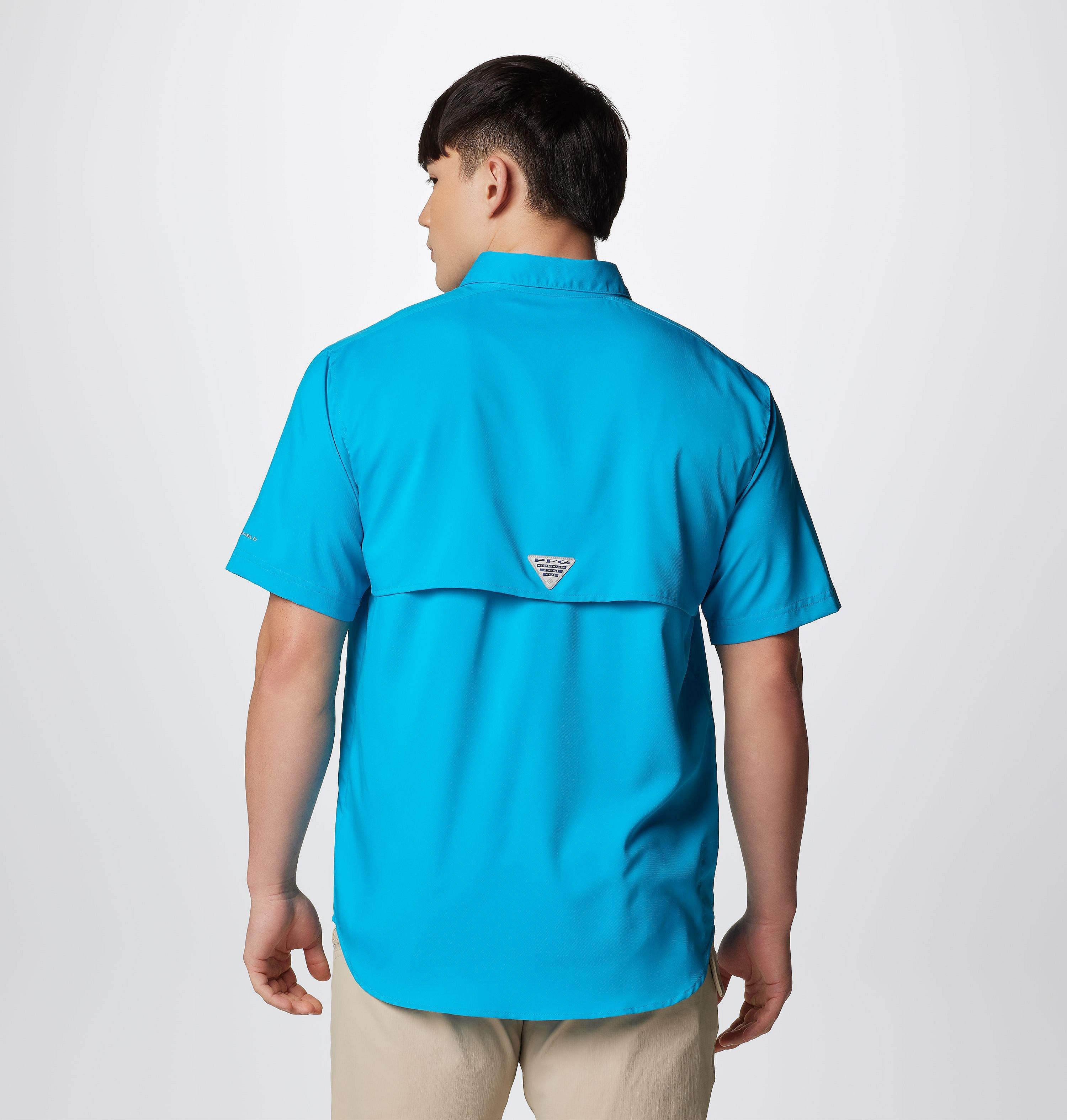 Men's PFG Blood and Guts IV Woven Short Sleeve Shirt 2