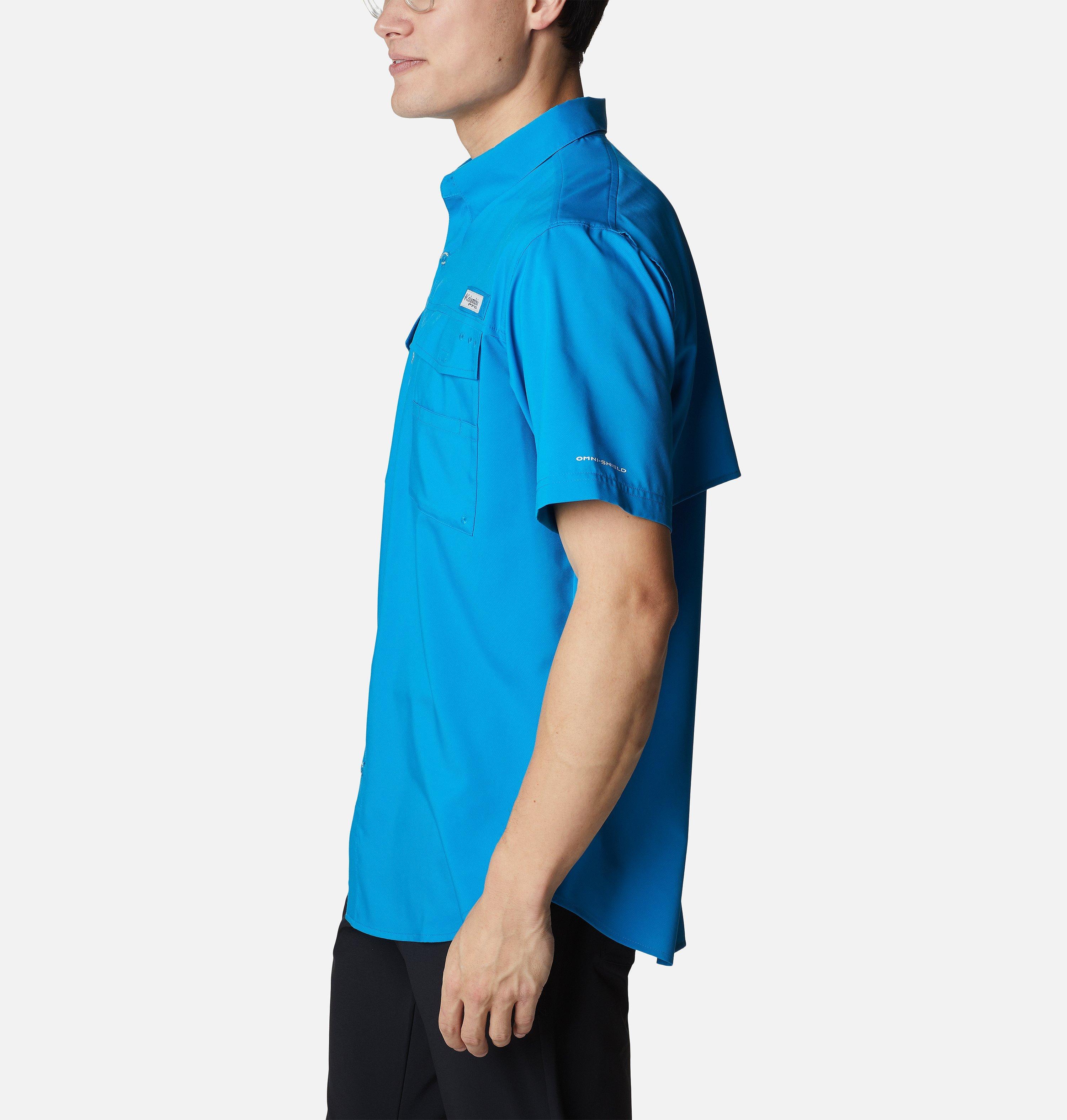 Men's PFG Blood and Guts IV Woven Short Sleeve Shirt 3