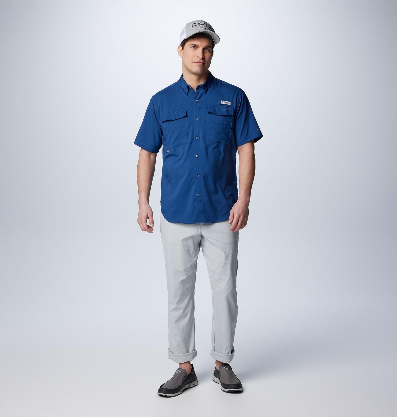 Men's PFG Blood and Guts™ IV Woven Short Sleeve Shirt 3