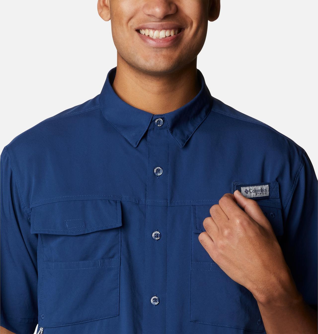 Men's PFG Blood and Guts™ IV Woven Short Sleeve Shirt - Tall 4