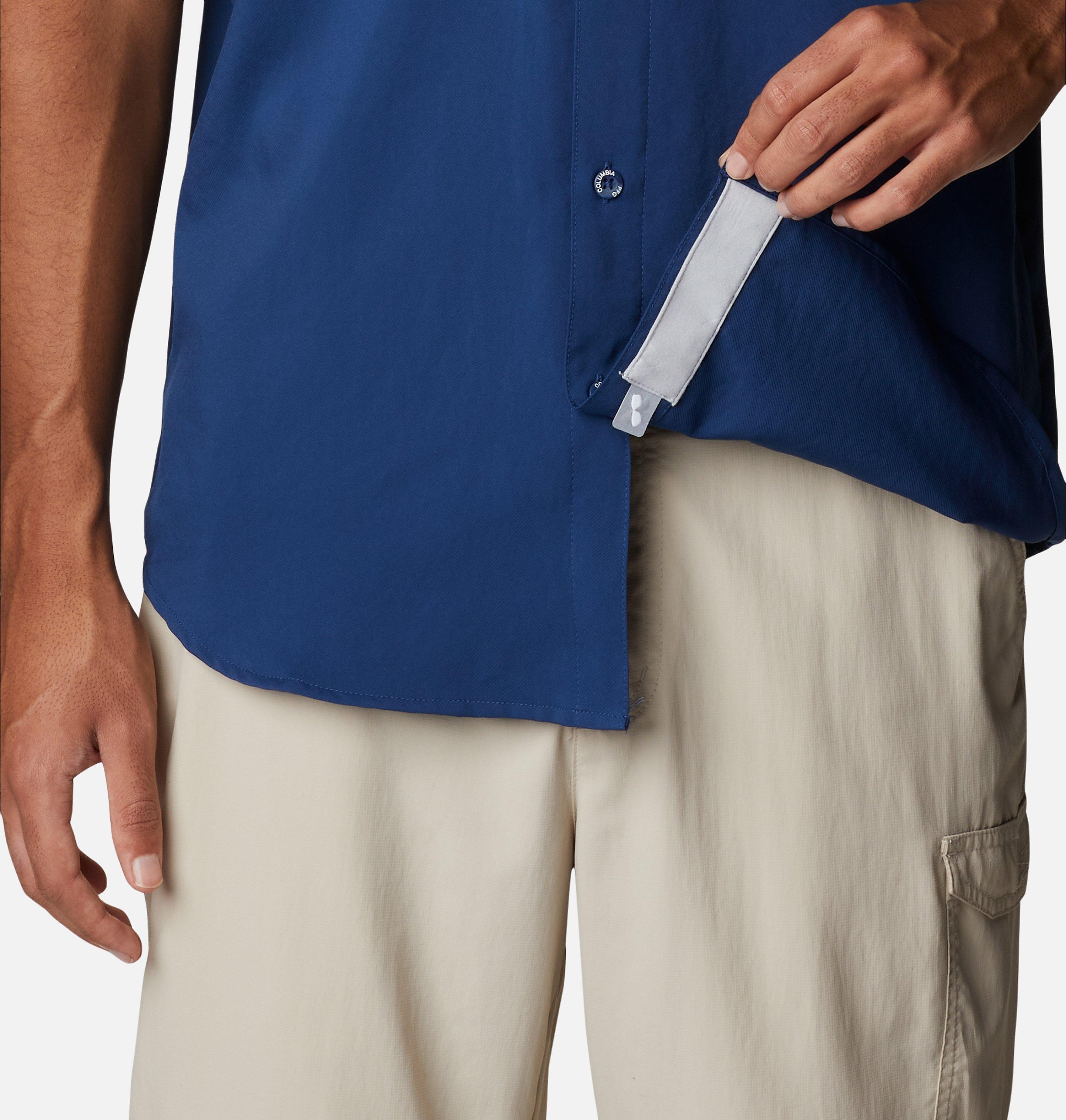 Men's PFG Blood and Guts IV Woven Short Sleeve Shirt 6
