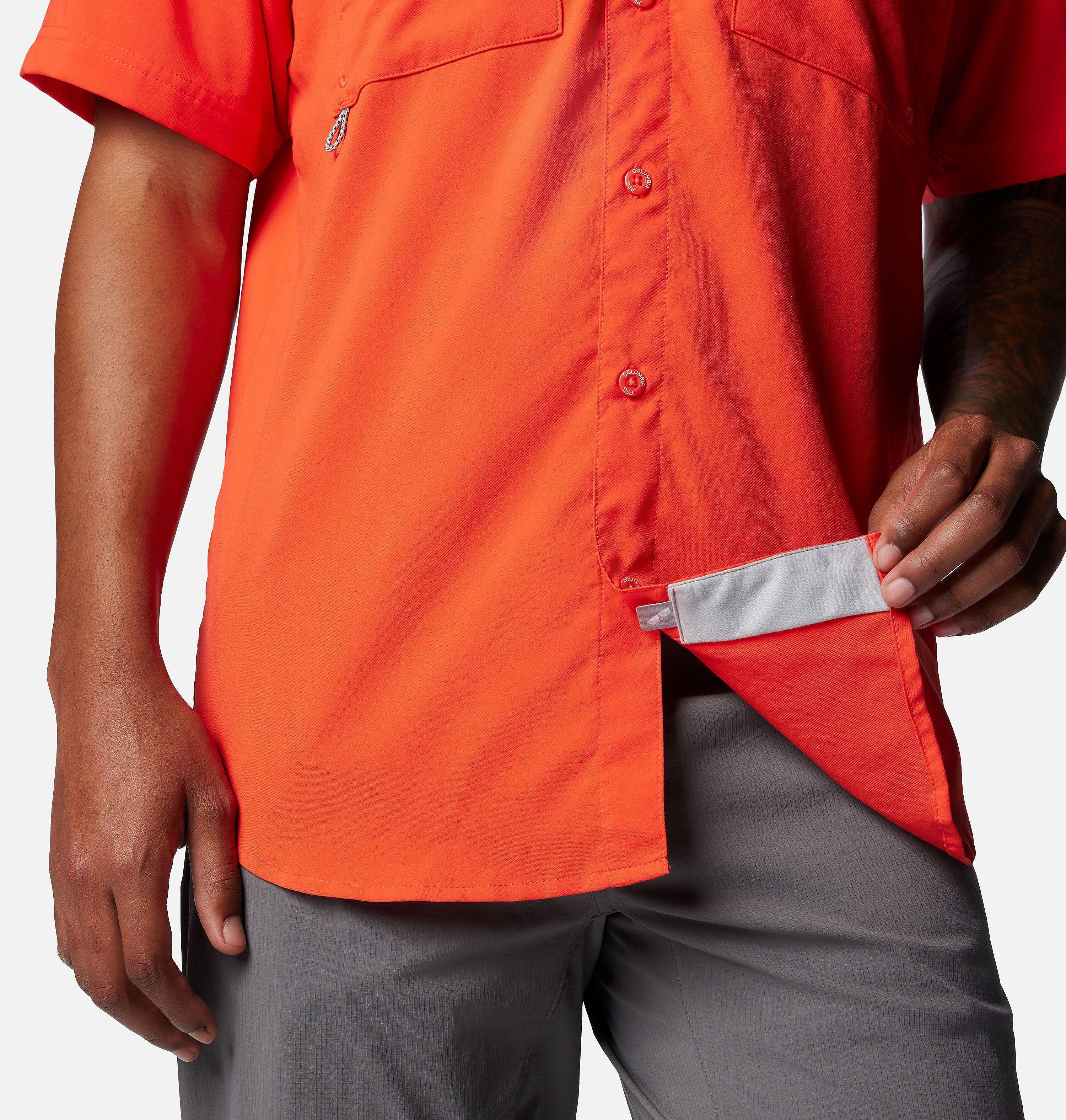 Men's PFG Blood and Guts IV Woven Short Sleeve Shirt 7